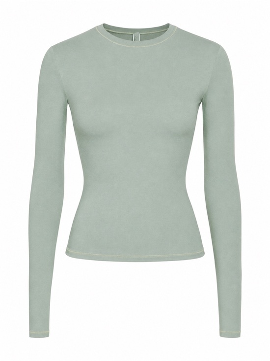 Skims Cotton Jersey Long Sleeve